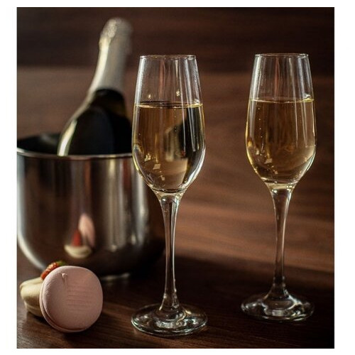 Бокал для шампанського Pasabahce Amber PS-440295-1 210 мл фото №2