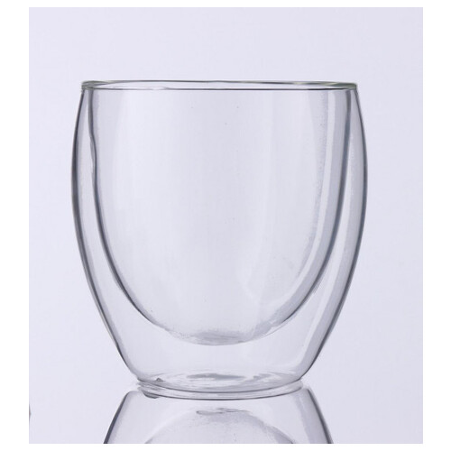 Склянка з подвійним дном Lessner Thermo 11300-250 250 мл фото №1