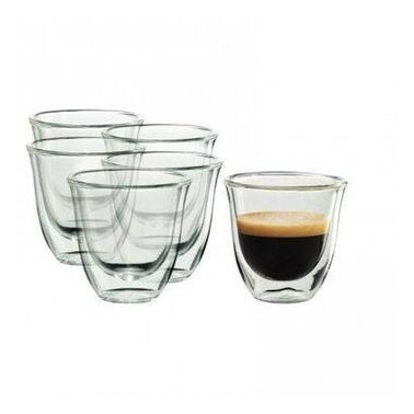 Набір склянок DeLonghi Espresso DLSC-300 60 мл 6 шт фото №1