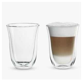 Набір склянок з подвійним дном Delonghi Latte Macchiato 5513284171-5513214611 220 мл 2 шт фото №1