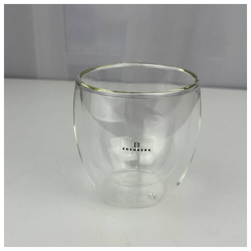Склянка з подвійними стінками Edenberg 90001 250 мл фото №8