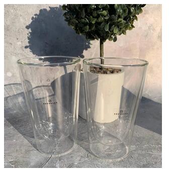 Набір склянок із подвійними стінками Edenberg EB-19515 360 мл 2 шт фото №3