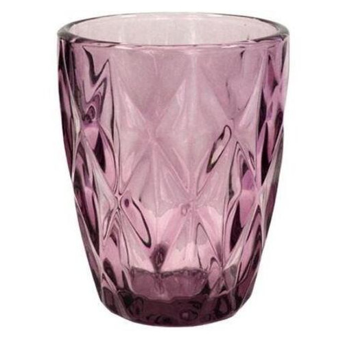 Склянка висока OLens Смарагд 34215-11-1-pink 250 мл Рожевий фото №1