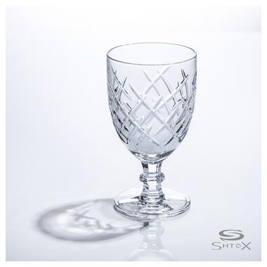 Набір обертальних бокалів для вина Shtox Лорд (SW10-011) 2 шт. фото №5