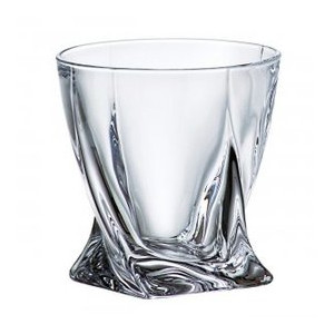Склянки для віскі Bohemia Quadro 340мл 6шт (2k936/99A44/340) фото №1