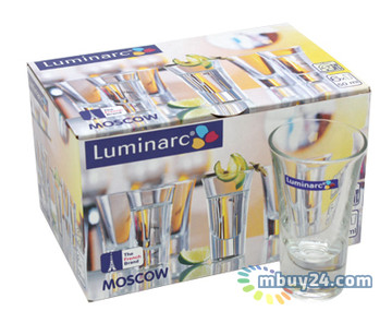 Набір склянок Luminarc OSZ Moscow H5067/1 50 мл фото №2
