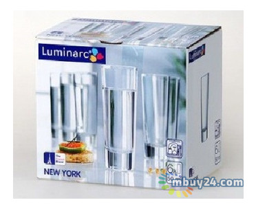 Набір склянок Luminarc OSZ New York H5018/1 50 мл фото №2
