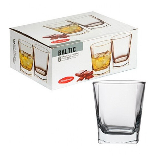 Набір склянок для віскі Pasabahce Baltic PS-41280 6 шт 200 мл фото №1