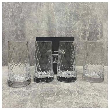 Набір склянок високих Pasabahce Leafy PS-420855-4 330 мл 4 шт фото №1