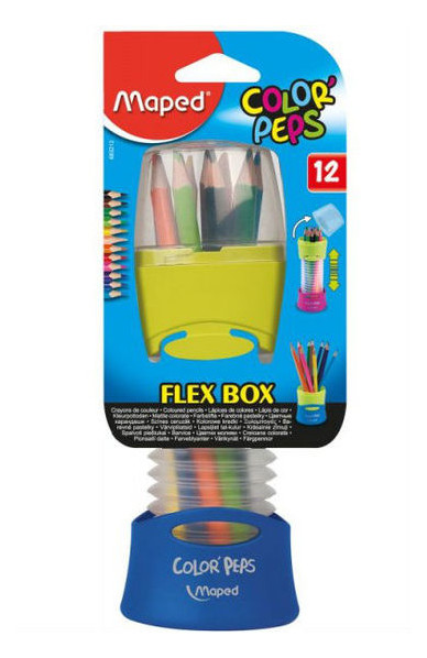 Олівці кольорові Maped Color Peps Flex Box 12 кольорів (MP.683212) фото №1