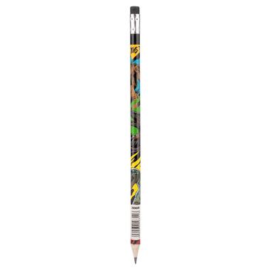 Олівець чорнографітний YES Jurassic World круглий з гумкою (280608) фото №1