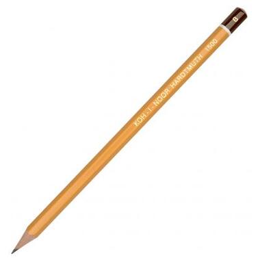 Олівець графітний Koh-i-Noor 1500 B (150000B01170) фото №1