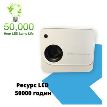 Портативный проектор для дома XPRO Panoplus CUB 2500 люмен фото №6