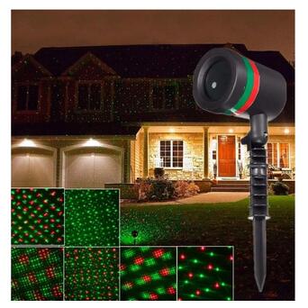Лазерний проектор XPRO laser light № 83 (30) чорний (GR-42_206) фото №5