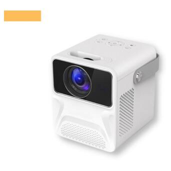 SMART проектор HD(1280*720) на ANDROID портативний XPRO PANOPLUS SOUNDBOX WHITE(4000 lumen) з підключенням до iOS та Android для офісу, домашнього кінотеатру та проведення презентацій   Аеромиш в комплекті фото №1