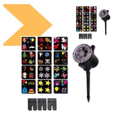 Лазерный проектор 12 картинок XPRO Star Shower 7447_609 фото №5