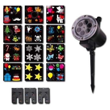 Лазерный проектор 12 картинок XPRO Star Shower 7447_609 фото №1
