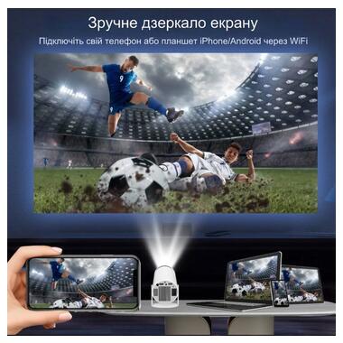 Портативный проектор с ярким изображением XPRO Android 12 HY300 44054-HY300_2578 фото №5