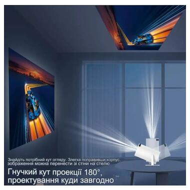 Портативный проектор с ярким изображением XPRO Android 12 HY300 44054-HY300_2578 фото №7