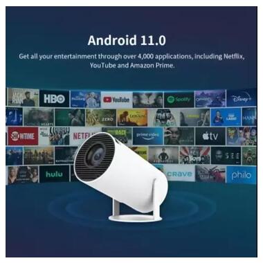 Портативный проектор с ярким изображением XPRO Android 12 HY300 44054-HY300_2578 фото №8