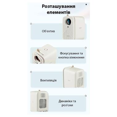 Проектор 4K для Android XPRO M1 Pro White M1 Pro W_6699 фото №14