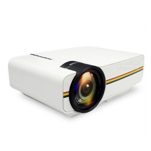 Мультимедийный портативный проектор LED Projector LEJIADA YG400 с динамиком (MD12161) фото №5