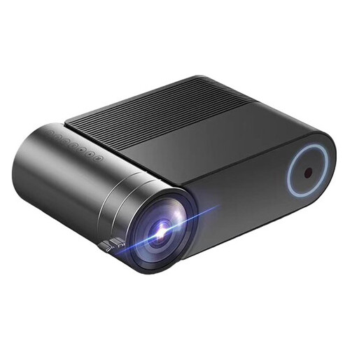 Портативний мультимедійний проектор LEJIADA YG550 WIFI із вбудованим динаміком Чорний фото №8