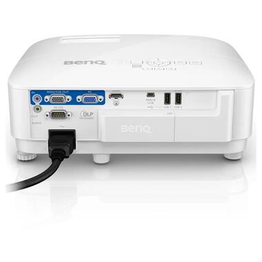 Проектор BENQ EW600, WXGA, 3600Lm, 20000:1, D-sub, HDMI, білий (9H.JLT77.1HE) фото №8