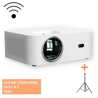 Портативний Full HD проектор XIAOMI X1 (4200 lumen) з WiFi функцією Screen Mirroring Тренога 1 метр у комплекті (Wanbo X1_4950) фото №2
