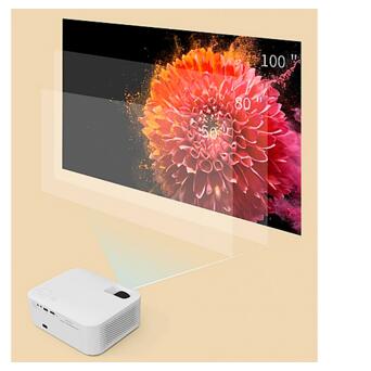 Портативний Full HD проектор XIAOMI X1 (4200 lumen) з WiFi функцією Screen Mirroring Тренога 1 метр у комплекті (Wanbo X1_4950) фото №5