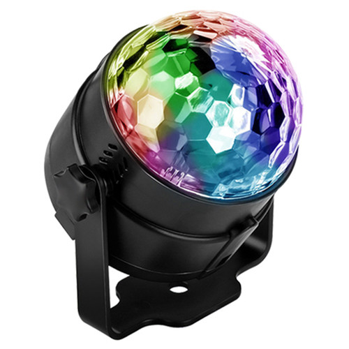 Светодиодный проектор EKOOT L-12Y LED Диско шар RGB пульт ДУ (5205-15736) фото №1