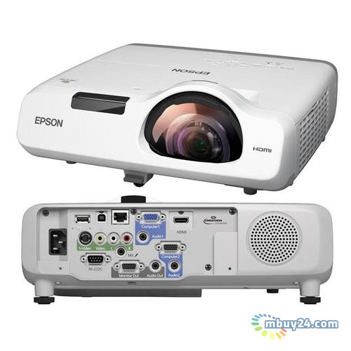 Короткофокусний проектор Epson EB-530 (V11H673040) фото №1