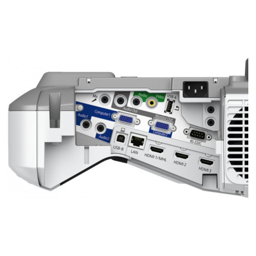 Ультракороткофокусный интерактивный проектор Epson EB-680Wi (3LCD WXGA 3200 Lm) (JN63V11H742040) фото №3