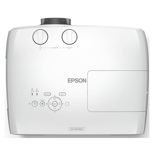 Проектор для домашнего кинотеатра Epson EH-TW7000 (3LCD, UHD, 3000 ANSI lm) (JN63V11H961040) фото №2