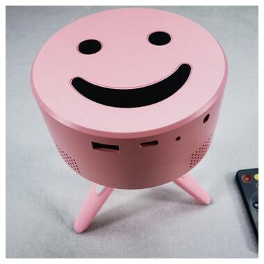 Дитячий портативний проектор Epik Q2 Mini + тріпод Pink фото №4