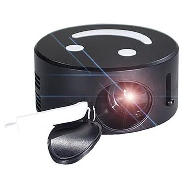 Дитячий портативний проектор Epik Q2 Mini + тріпод Black фото №4
