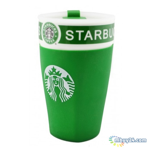 Чашка керамическая кружка Starbucks PY 023 Green фото №2