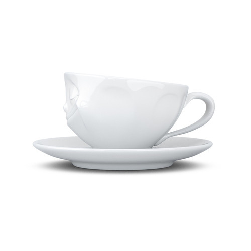 Чашка з блюдцем для кави Tassen Щаслива усмішка (200 мл), фарфор фото №4