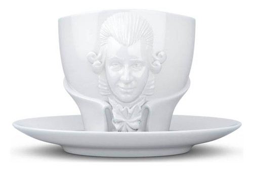 Чашка з блюдцем Tassen Моцарт (260 мл), фарфор фото №1