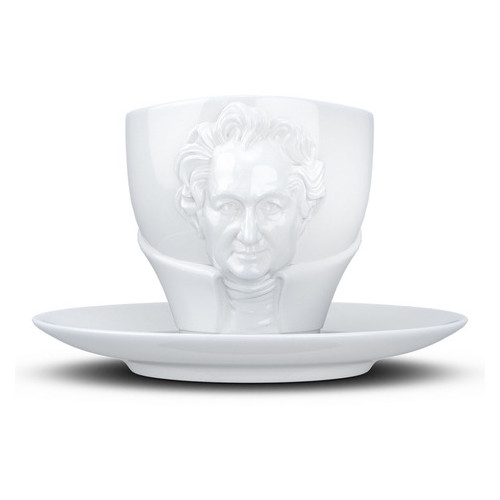 Чашка з блюдцем Tassen Йоганн Вольфганг фон Гете (260 мл), фарфор фото №1