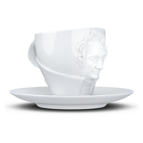 Чашка з блюдцем Tassen Йоганн Вольфганг фон Гете (260 мл), фарфор фото №5