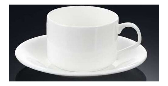 Чашка Wilmax чайна із блюдцем 160 мл. WL-993006 фото №1