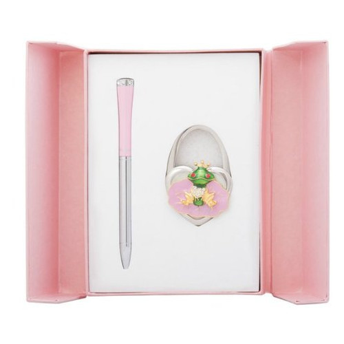 Подарунковий набір Langres Fairy Tale: кулькова ручка з гачком для сумки, рожевий LS.122027-10 фото №1