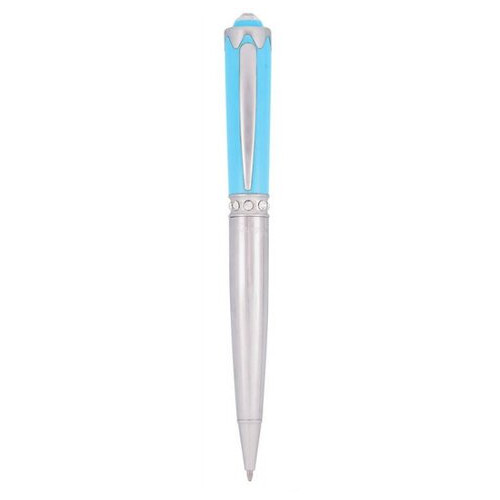 Подарунковий набір Langres Crystal ручка кулькова з гачком для сумки, синій LS.122028-02 фото №2