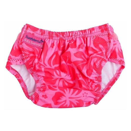 Трусики для плавання Konfidence Aquanappies Pink Hibiscus Flower 3-30 міс (OSSN04) фото №1