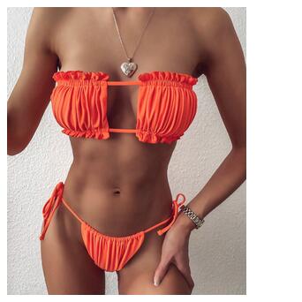Жіночий купальник роздільний Fashion L 5032-orange-L помаранчевий фото №1