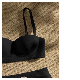 Жіночий купальник роздільний Fashion S 7714 чорний фото №4