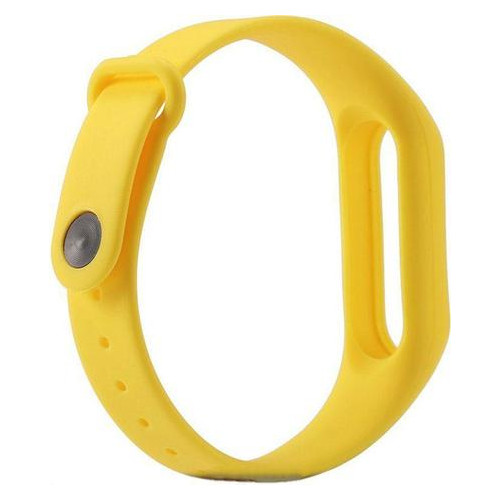 Ремешок UWatch Replacement Silicone Band For Xiaomi Mi Band 2 Yellow #I/S фото №2