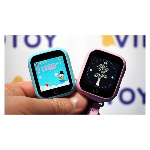 Детские умные GPS часы Smart Baby Watch Q750 Розовые фото №3