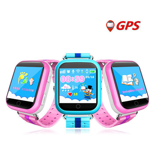 Детские умные GPS часы Smart Baby Watch Q750 Розовые фото №1